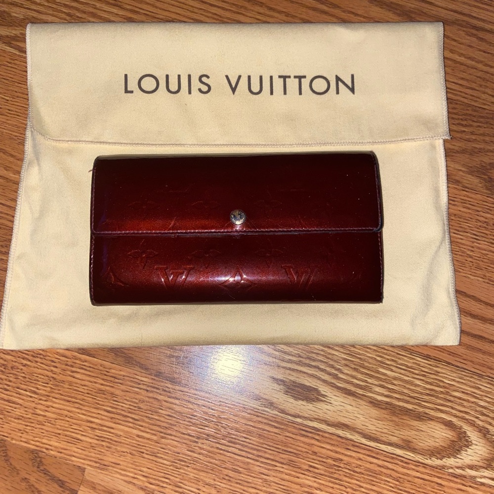 Louis Vuitton Red Wallet
